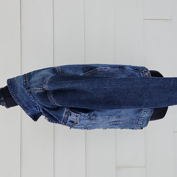 VTG Hard Rock Café Puerto Vallarta Collectible Distressed Jean Jacket (L) - Picture 4 of 11